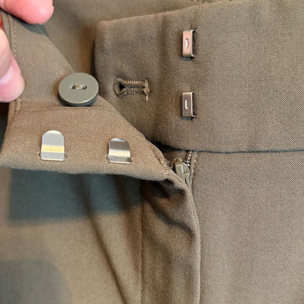 Calvin Klein Taupe Trousers - Picture 7 of 10